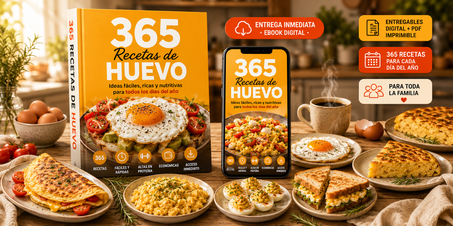 365 Recetas de Huevo